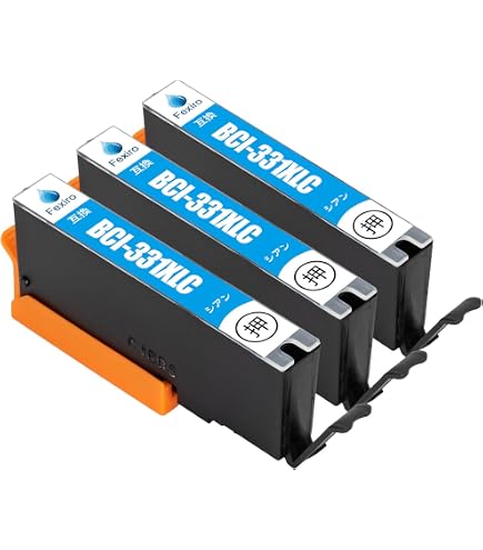 Amazon.co.jp: キヤノン互換インクカートリッジ331 330 XL Canon BCI